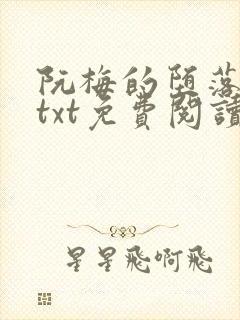 阮梅的堕落浮殇txt免费阅读