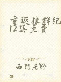 重返狼群纪录片12集免费封面