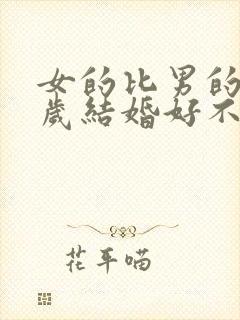 女的比男的大两岁结婚好不好封面