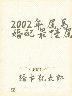 2002年属马婚配最佳属相