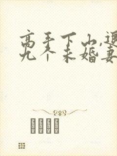 高手下山,退婚九个未婚妻