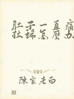 肚子一直痛一直拉稀怎么办封面