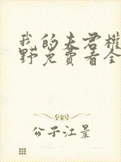 我的夫君权倾朝野免费看全文