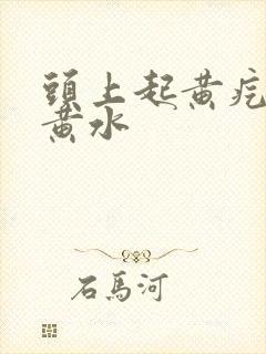 头上起黄疙瘩流黄水