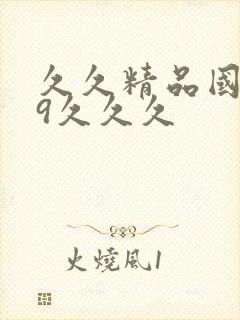 久久精品国产99久久久