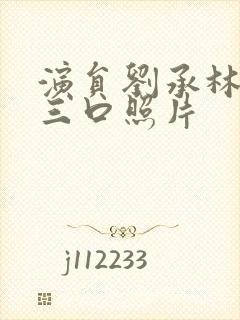 演员刘承林一家三口照片