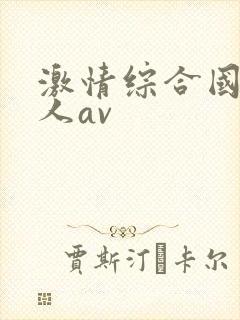 激情综合国产成人av