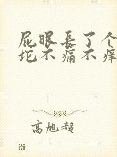 屁眼长了个软肉坨不痛不痒