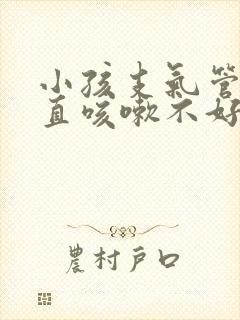 小孩支气管炎一直咳嗽不好怎么办