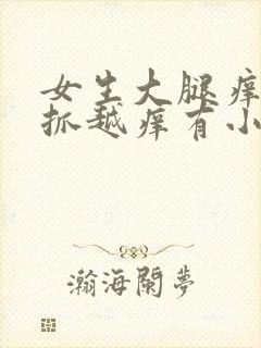 女生大腿痒痒越抓越痒有小红疙瘩