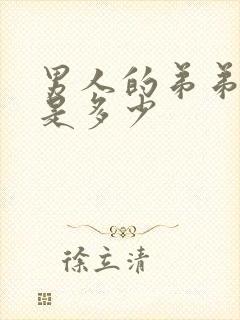 男人的弟弟正常是多少