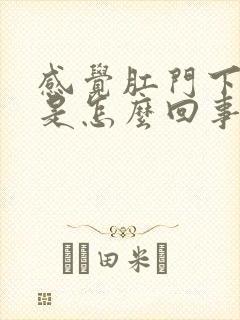 感觉肛门下坠疼是怎么回事