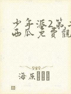 少年派2第二季西瓜免费观看