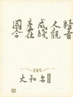 国产成人精品综合在线观看