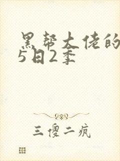 黑帮大佬的365日2季