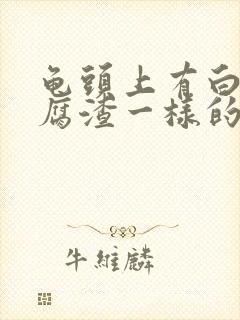 龟头上有白色豆腐渣一样的分泌物