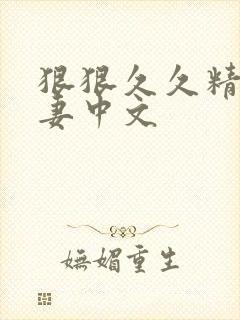 狠狠久久精品人妻中文