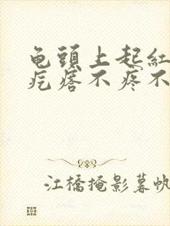 龟头上起红色小疙瘩不疼不痒