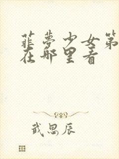 菲梦少女第二季在哪里看