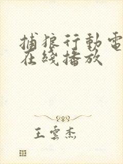 捕狼行动电视剧在线播放封面