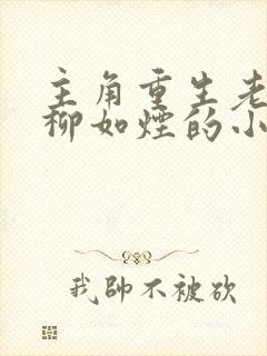 主角重生老婆叫柳如烟的小说