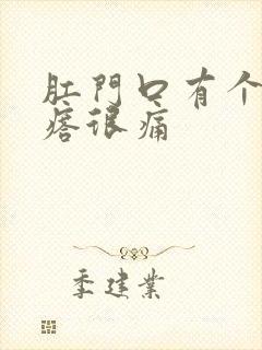 肛门口有个肉疙瘩很痛