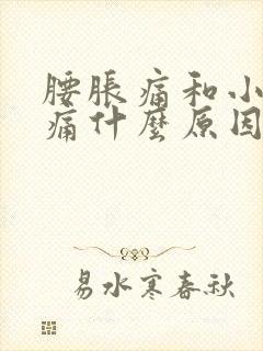 腰胀痛和小腹疼痛什么原因女性