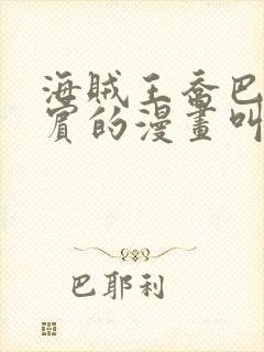 海贼王乔巴和罗宾的漫画叫啥