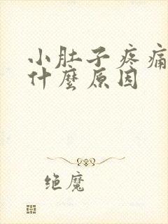 小肚子疼痛女性什么原因封面