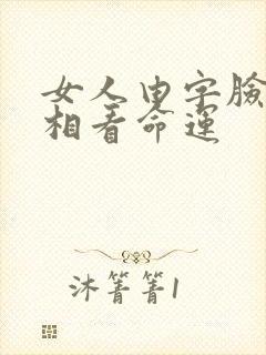 女人由字脸型面相看命运封面