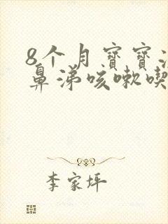 8个月宝宝流清鼻涕咳嗽吃什么药