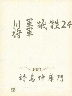 川军牺牲24位将军封面