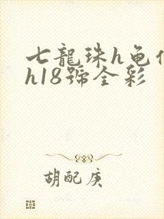七龙珠h龟仙人h18号全彩