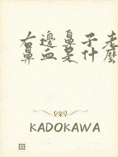 右边鼻子老是流鼻血是什么原因