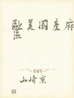 欧美国产麻豆一区