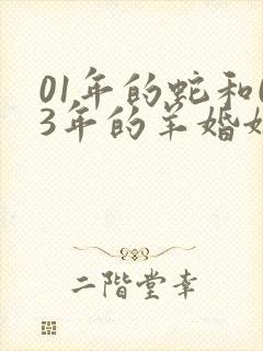 01年的蛇和03年的羊婚姻匹配吗