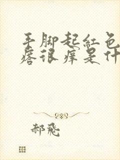 手脚起红色的疙瘩很痒是什么封面