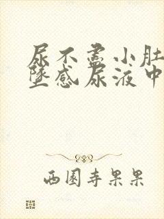 尿不尽小肚子下坠感尿液中有血