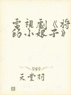 电视剧《将军家的小娘子》