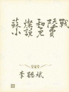 苏灿和陆战东的小说免费