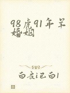 98虎91年羊婚姻封面