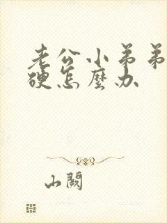 老公小弟弟不够硬怎么办