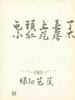 龟头上长了几个小红疙瘩不疼不痒