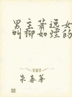 男主萧逸女主角叫柳如烟的小说