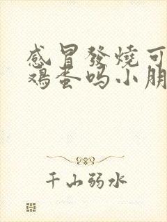 感冒发烧可以吃鸡蛋吗小朋友封面