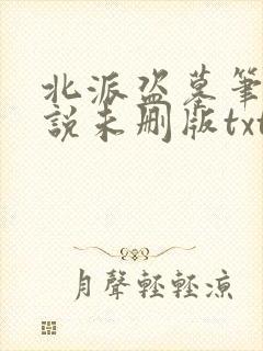 北派盗墓笔记小说未删版txt