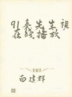 91秦先生视频在线播放