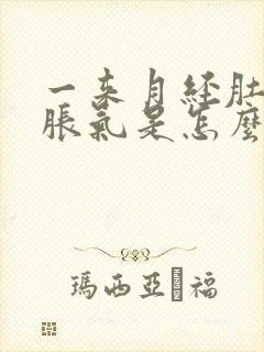 一来月经肚子就胀气是怎么回事