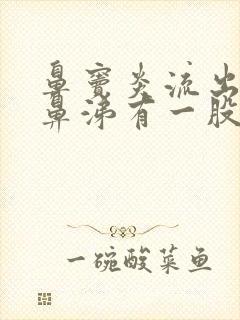 鼻窦炎流出的黄鼻涕有一股恶臭味