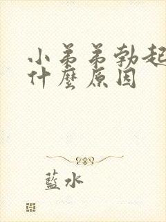 小弟弟勃起软是什么原因